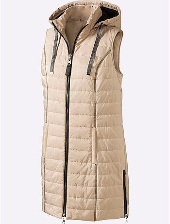 Doudoune sans manches coupe longue moderne - taille standard - witt