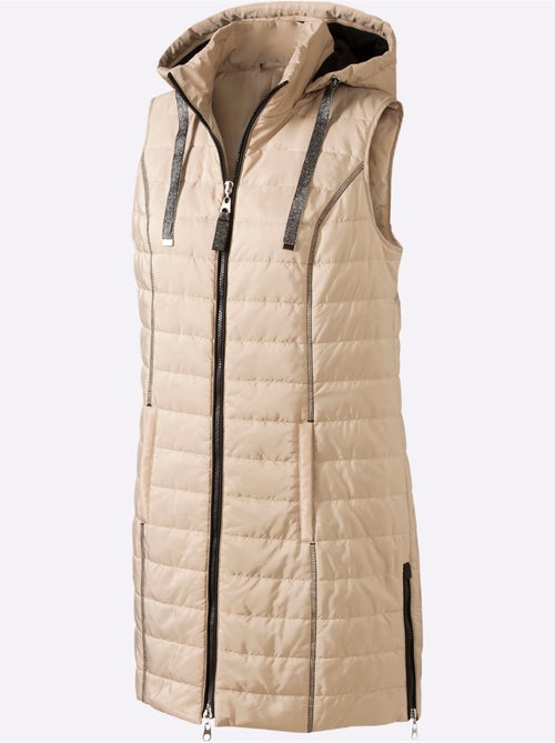 Doudoune sans manches coupe longue moderne - taille standard - witt - Kiabi Doudoune sans manches coupe longue moderne - taille standard - witt - Kiabi