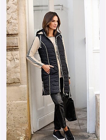 Doudoune sans manches coupe longue moderne - taille standard - witt