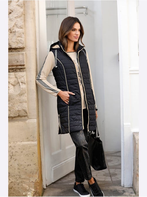 Doudoune sans manches coupe longue moderne - taille standard - witt - Kiabi Doudoune sans manches coupe longue moderne - taille standard - witt - Kiabi