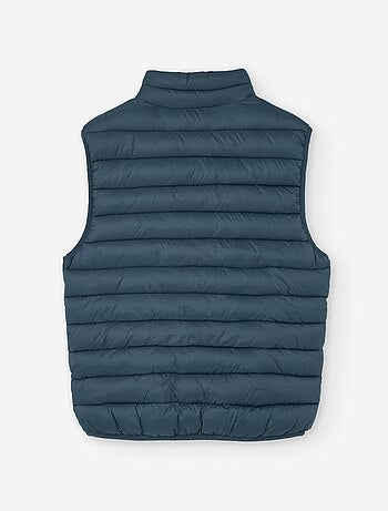 Doudoune sans manches en nylon avec poches