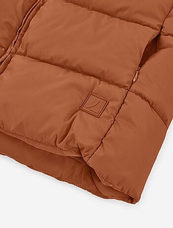 Doudoune sans manches en nylon avec poches