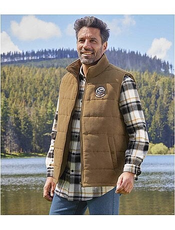 Gilet suédine sans manches aventurier - atlas for men