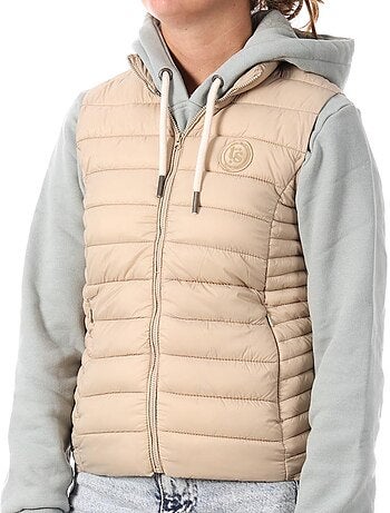 Doudoune sans manches Femme Teddy Smith