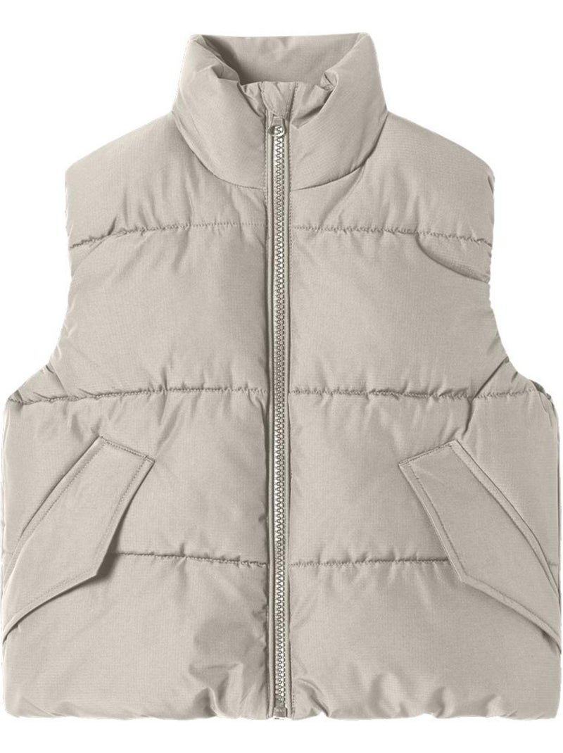 Doudoune sans manches fille name it Beige - Kiabi