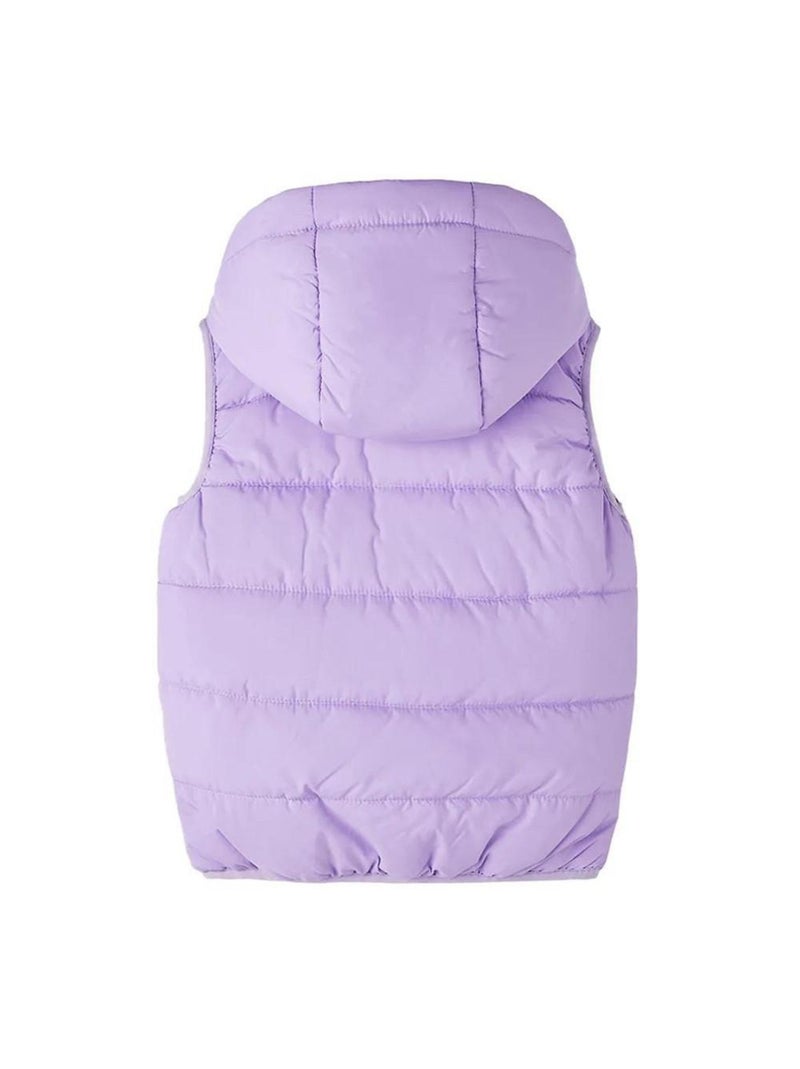 Doudoune sans manches  Fille Name it Fmemphis Violet - Kiabi