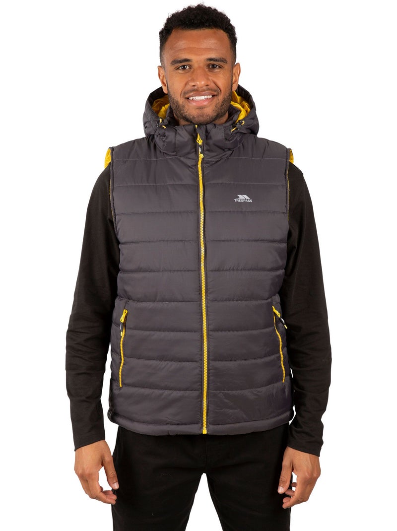 Doudoune sans manches franklyn - trespass Noir - Kiabi