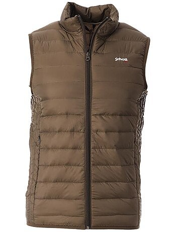 Doudoune Sans Manches Homme Schott