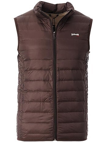 Doudoune Sans Manches Homme Schott