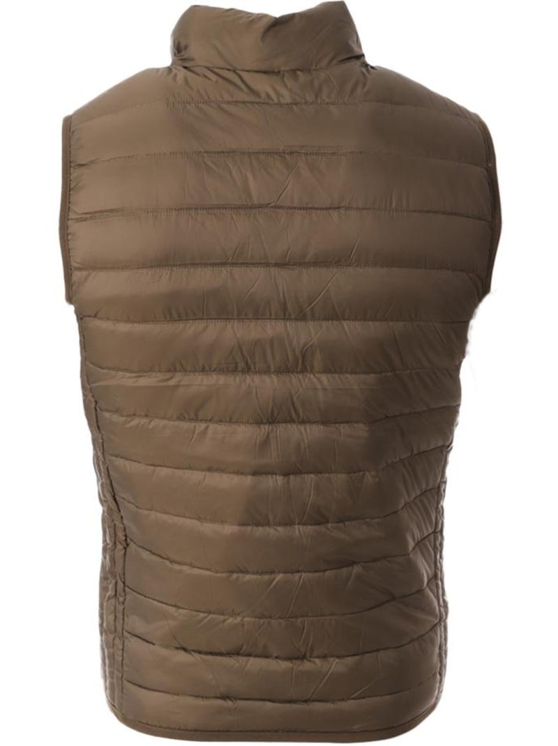 Doudoune Sans Manches Homme Schott Marron - Kiabi