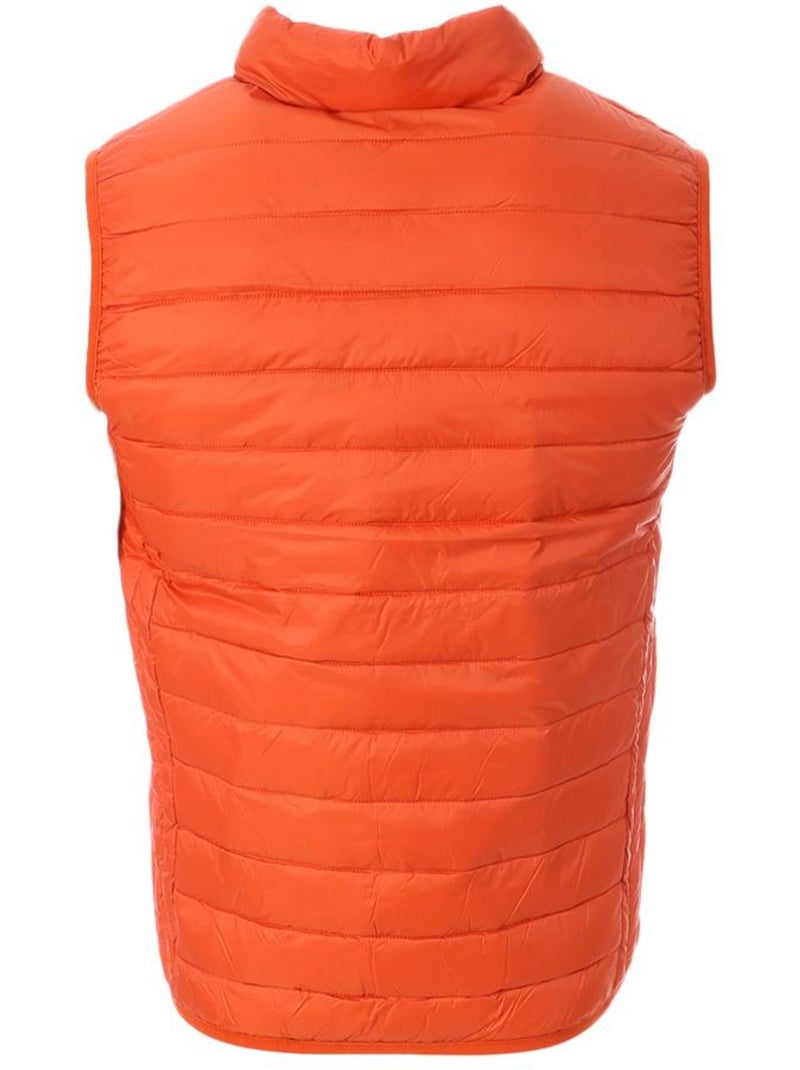Doudoune Sans Manches Homme Schott Orange - Kiabi