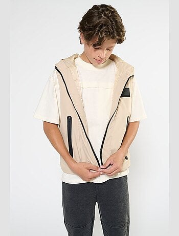 Doudoune sans manches IRONBO à capuche 'Le Temps Des Cerises'