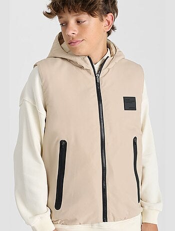 Doudoune sans manches IRONBO à capuche 'Le Temps Des Cerises'