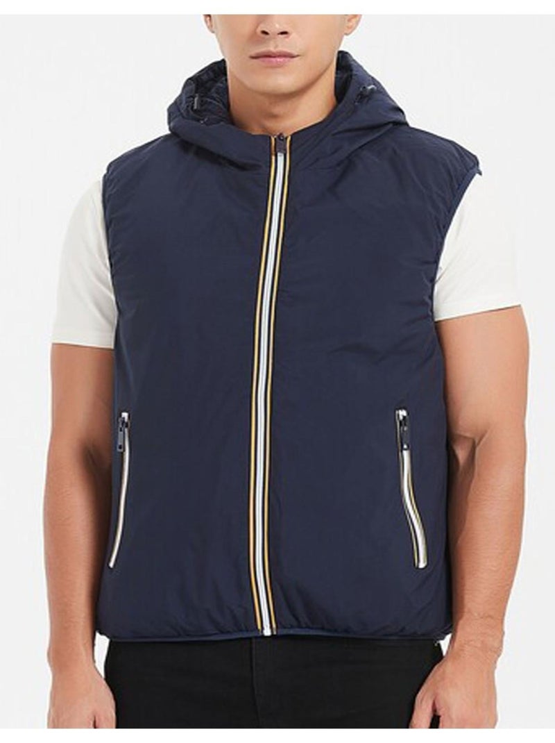 doudoune sans manches Kebello Bleu marine - Kiabi