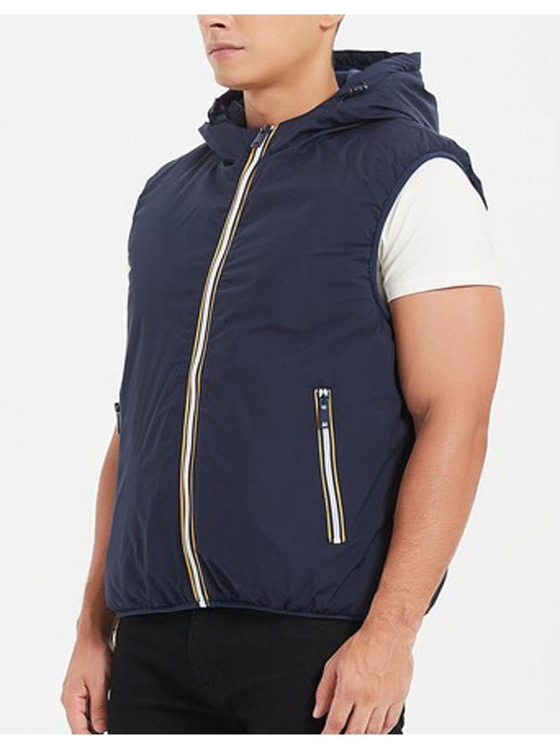 doudoune sans manches Kebello Bleu marine - Kiabi