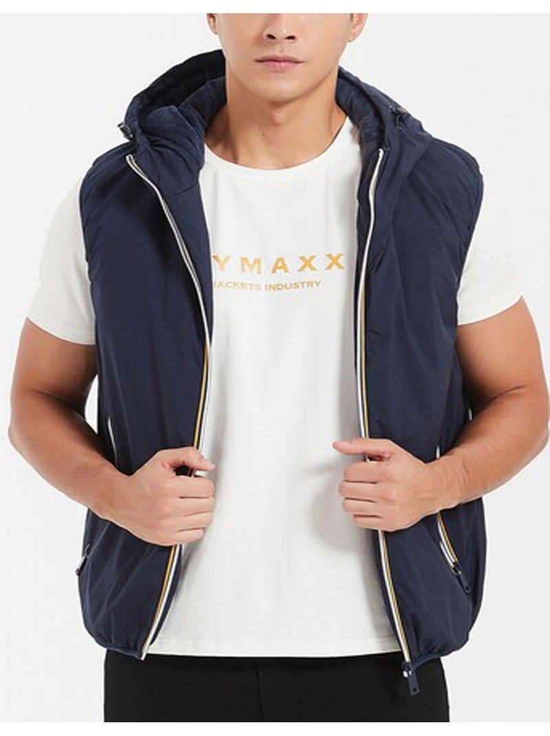 doudoune sans manches Kebello Bleu marine - Kiabi