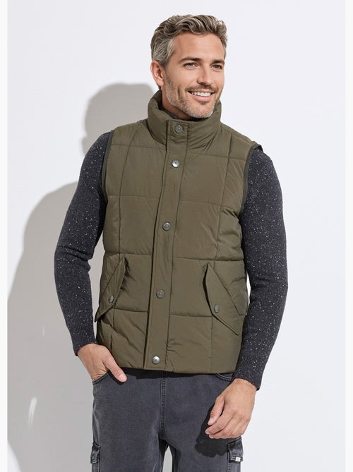 Doudoune sans manches matelassage carré - AFIBEL - Kiabi