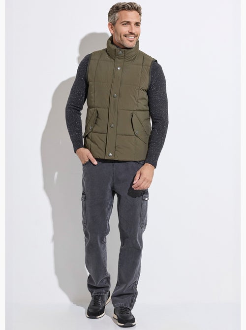 Doudoune sans manches matelassage carré - AFIBEL - Kiabi