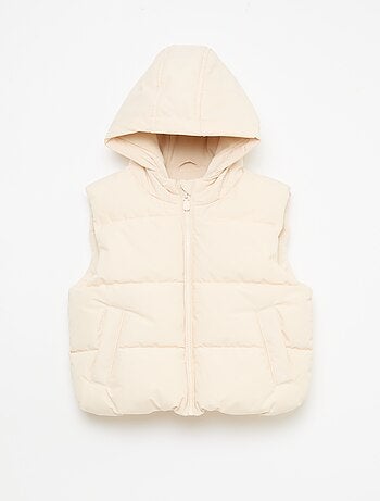 Doudoune sans manches matelassée