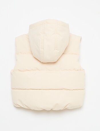 Doudoune sans manches matelassée