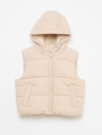 Doudoune sans manches matelassée