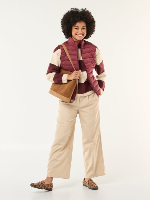 Doudoune sans manches matelassée déperlante - Kiabi