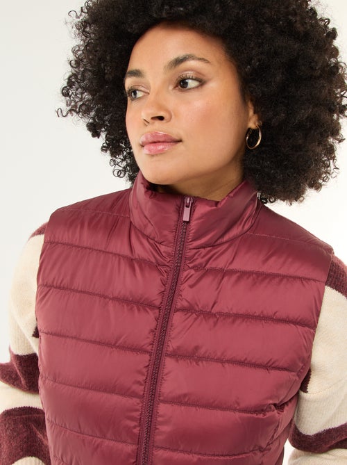 Doudoune sans manches matelassée déperlante - Kiabi