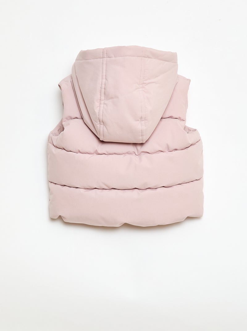 Doudoune sans manches matelassée Lila - Kiabi