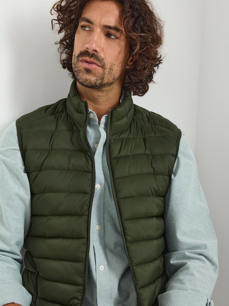 Doudoune sans manches, MO Fashion Vert - Kiabi