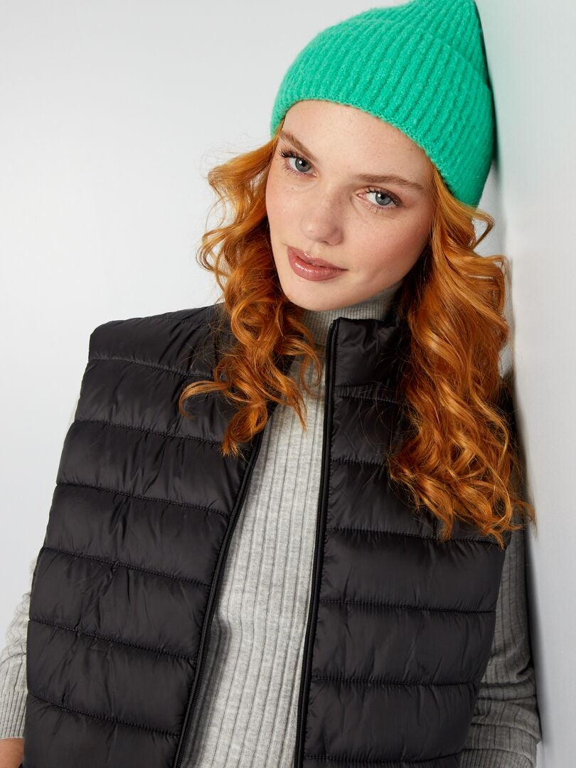 Doudoune sans manches - noir - Kiabi - 20.00�?�