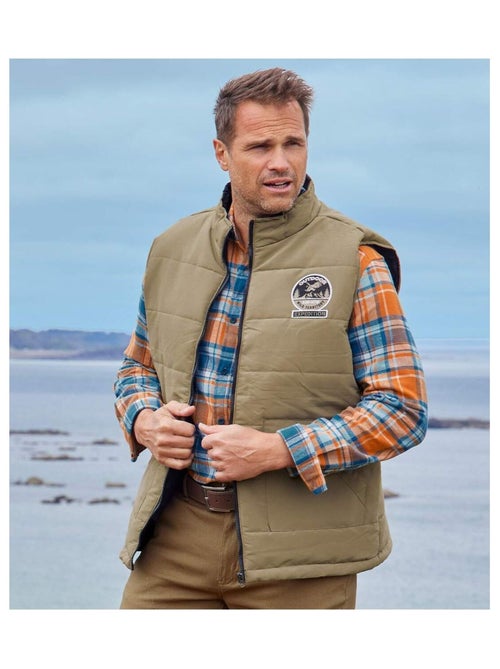 Doudoune Sans Manches Outdoor  - ATLAS FOR MEN - Kiabi
