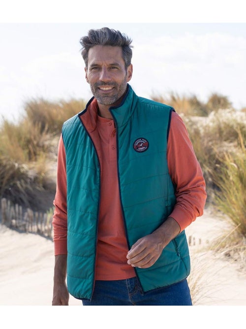 Doudoune Sans Manches Réversible   - ATLAS FOR MEN - Kiabi