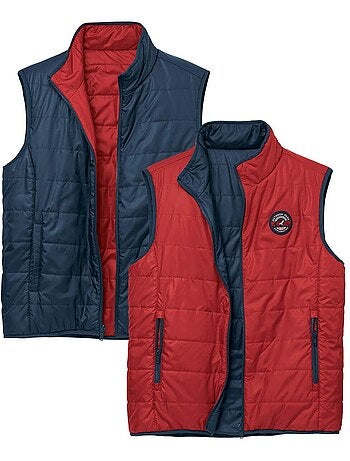 Doudoune sans manches réversible outdoor - atlas for men
