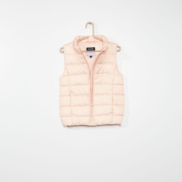 Doudoune Sans Manches Fille 3 12 Ans Rose Kiabi 12 00