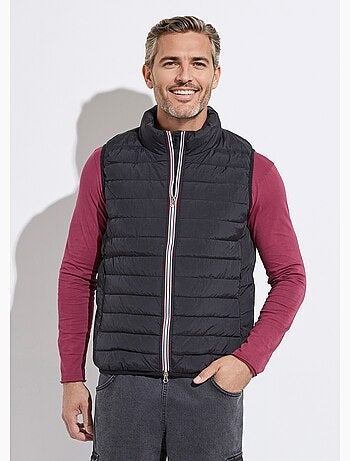 Doudoune sans manches surpiquée matelassée - AFIBEL