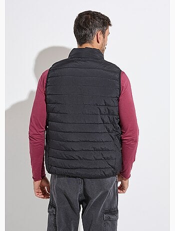 Doudoune sans manches surpiquée matelassée - AFIBEL