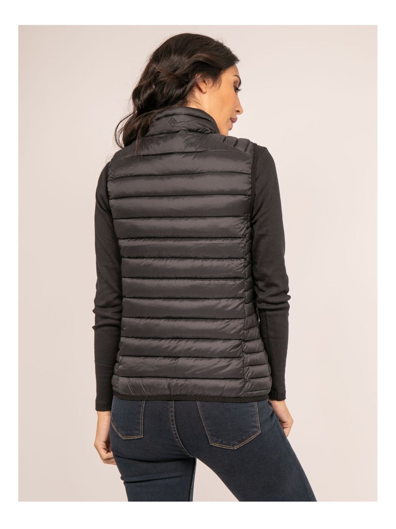 Doudoune sans manches UBIK Noir - Kiabi