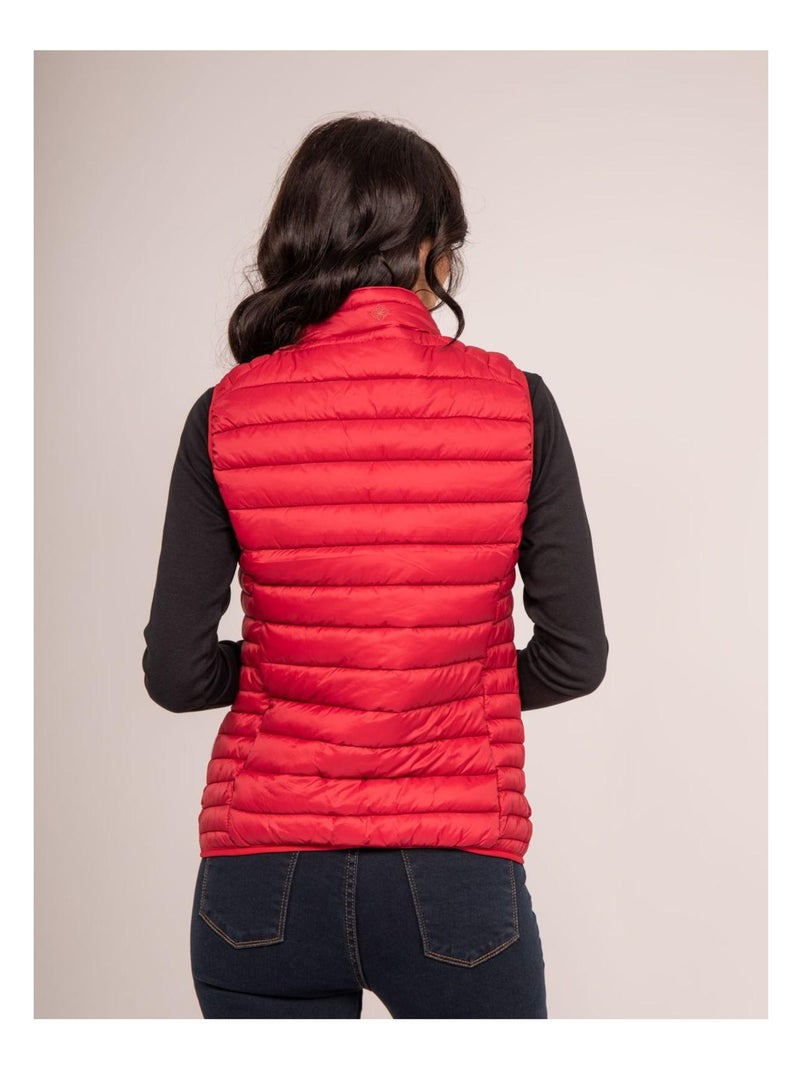 Doudoune sans manches UBIK Rouge - Kiabi