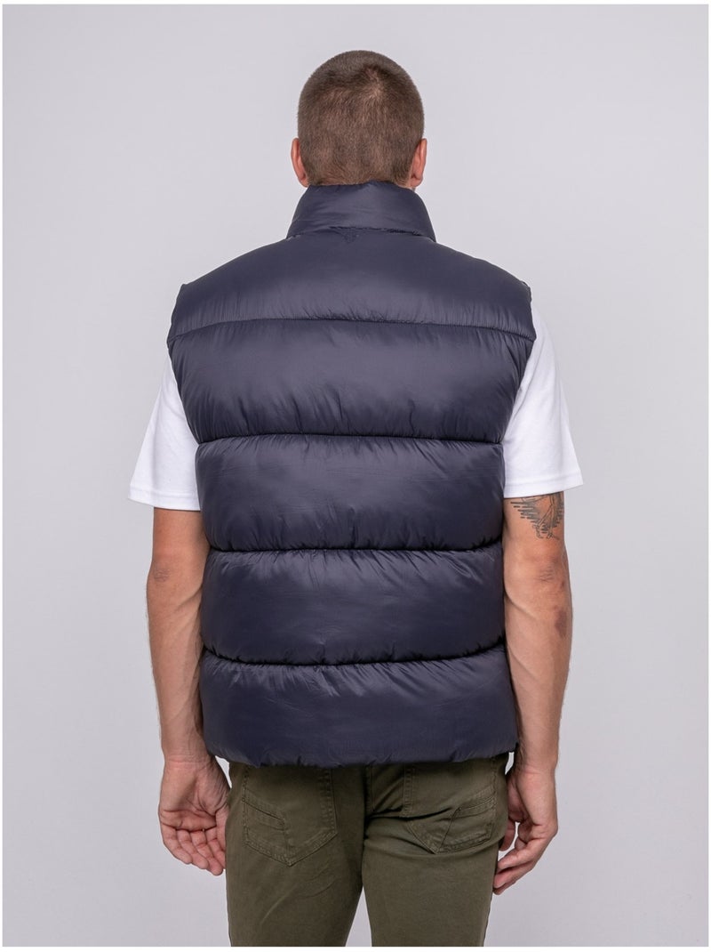 Doudoune sans manches zebalt Bleu marine - Kiabi