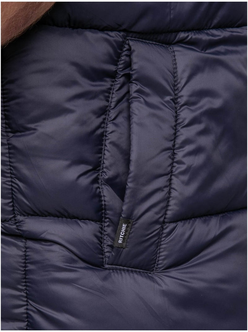 Doudoune sans manches zebalt Bleu marine - Kiabi