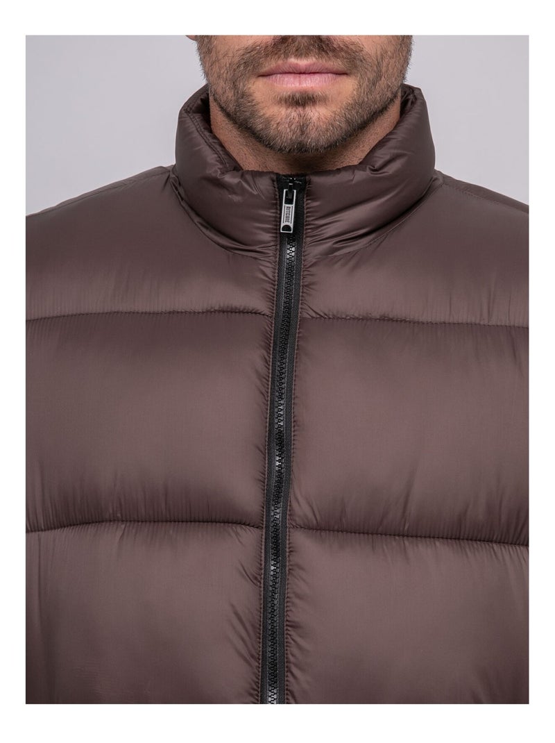 Doudoune sans manches zebalt Marron - Kiabi
