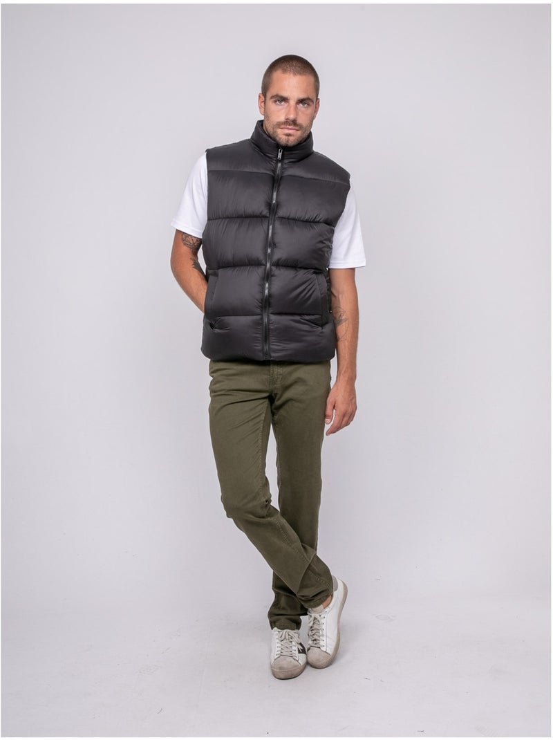 Doudoune sans manches zebalt Noir - Kiabi