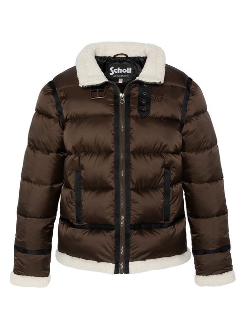 Doudoune Schott bombardier - Kiabi