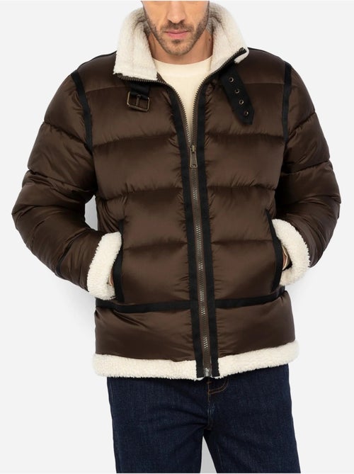 Doudoune Schott bombardier - Kiabi