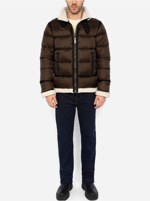 Doudoune Schott bombardier - Kiabi