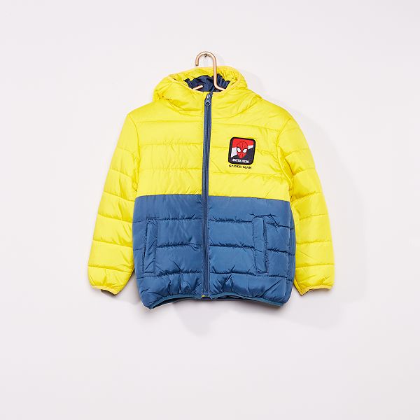 doudoune garcon jaune