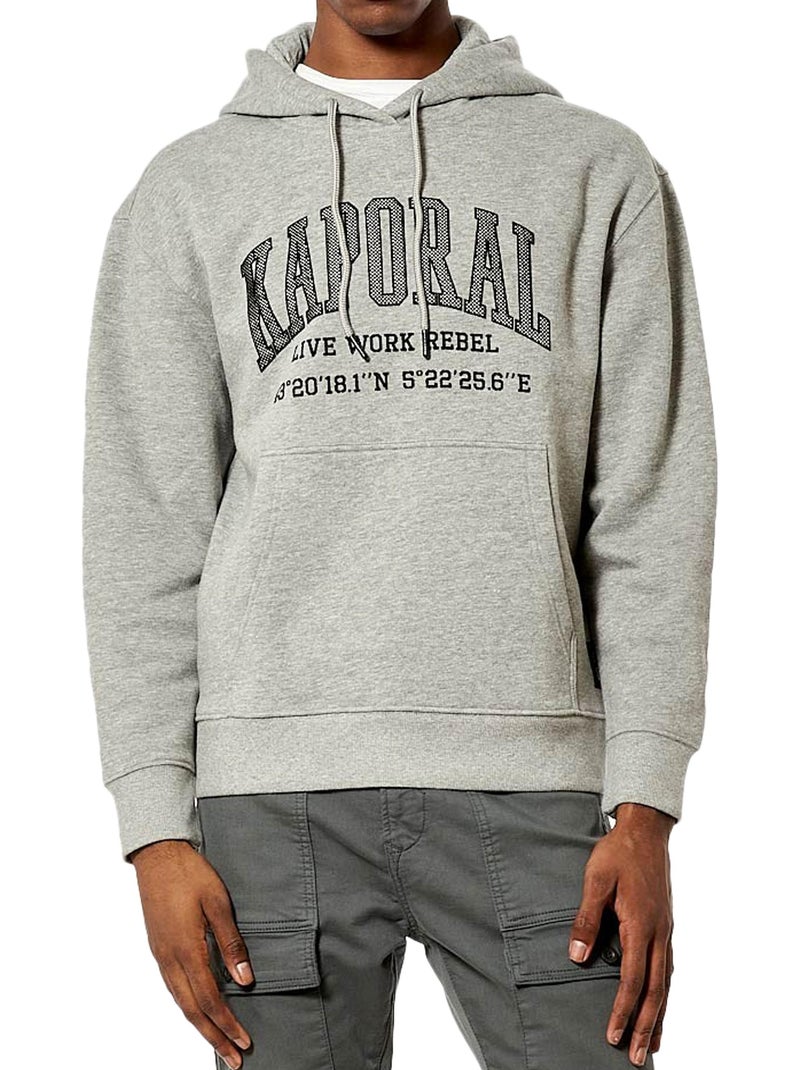 Doudoune SuperDry Hooded Spirit Sports Puffer Gris - Kiabi