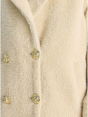 Doudoune surdimensionnée en peluche texturée lucci