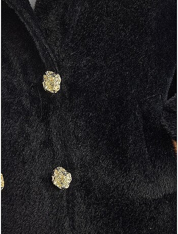 Doudoune surdimensionnée en peluche texturée lucci