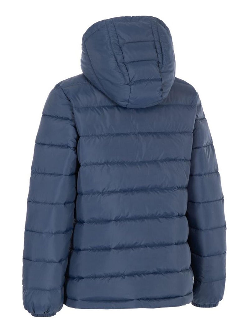 Doudoune unie à capuche elegant - trespass Bleu marine - Kiabi
